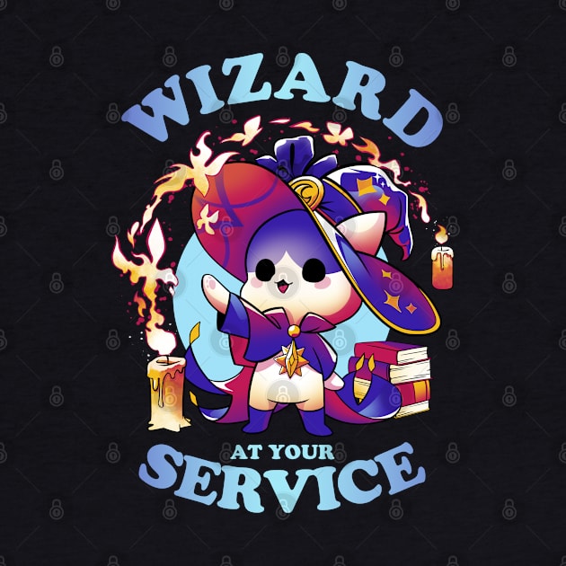 Wizard's Call - cute gamer and geek by Snouleaf